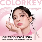 Mascara lâu trôi Colorkey Hỗ Trợ Giúp Mi Dài Và Tơi, Nhanh Khô, Không Lem Trôi 4.5g