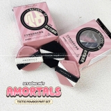 Set 3 mút trang điểm Amortals Black Pink TieTie