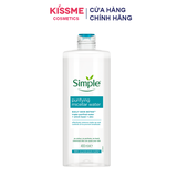 Nước tẩy trang da dầu mụn Simple Purifying Micellar Water 400ml