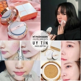 Phấn Nước Kiềm Dầu Lime Real Cover Pink Cushion SPF50+ PA+++