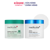 Toner Pad Medicube ZERO PORE PAD 2.0 và Super Cica Pad
