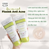 Sữa Rửa Mặt Floslek Anti Acne Bacterial Face Cleansing Gel
