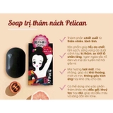 Xà Phòng Trị Thâm Nách Pelican Cleansing Soap For Black Spots 100g