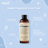 Toner Dưỡng Ẩm Klairs Supple Preparation Toner 180ml