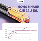 Lược điện chải tóc không dây Ion âm Jary