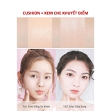 Phấn nước mỏng nhẹ, lâu trôi HEXZE Long Lasting Cushion 15g (tặng lõi thay thế)