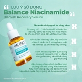 Tinh chất Balance Active Skincare Niacinamide Blemish Recovery Serum