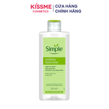 Toner da nhạy cảm Simple Kind To Skin Soothing Facial 200ml