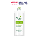 Nước tẩy trang cho da nhạy cảm Simple Kind To Skin Cleansing Micellar Water 200ml