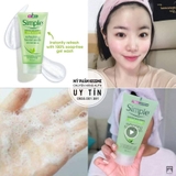 Sữa rửa mặt dạng gel Simple Kind To Skin Refreshing Facial Wash