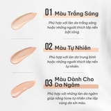 Phấn nước mỏng nhẹ, lâu trôi HEXZE Long Lasting Cushion 15g (tặng lõi thay thế)