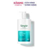 Sữa rửa mặt Simple lành tính sạch thoáng - cho da nhạy cảm