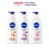 Sữa Dưỡng Thể Sáng Da, Giúp Da Đàn Hồi, Căng Mịn Nivea Extra Bright Body Lotion 350ml