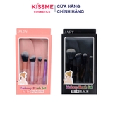 Bộ Cọ Trang Điểm Jary Makeup Brush Set 4 Cây + Túi Đựng Da PU