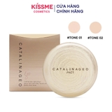 Phấn Phủ Dạng Nén Siêu Mịn Mỏng Nhẹ Geo Vàng Lamy Catalina Geo Golden Pact