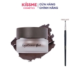 Gel Kẻ Mắt Dạng Hũ Lâu Trôi JudyDoll Eyeliner Gel Kèm Cọ