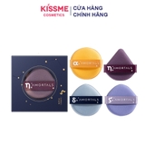 Set 4 Miếng Bông Mút Trang Điểm AMORTALS Ngôi Sao