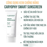 Kem Chống Nắng Thông Minh Caryophy Smart Sunscreen Tone Up SPF50+ PA​+++ 50ml