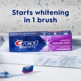 Kem Đánh Răng Sạch Mảng Bám, Sạch Mảng Bám Crest 3D White Advanced Radiant Mint