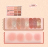 Bảng mắt má nội địa trung Gogo Tales Pink Mist Soft Focus Powder Blusher Eyeshadow