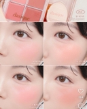 Má Hồng Kem 4 Ô Dasique Blending Mood Cheek Màu 18 19