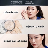 Phấn Phủ Kiềm Dầu Che Phủ Tốt Catrice All Matt Plus Shine Control Powder 10g