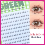Mi Giả GREEN Gân Trong Tự Nhiên Mềm Nhẹ