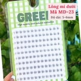 Mi Giả GREEN Gân Trong Tự Nhiên Mềm Nhẹ