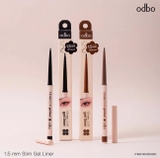 Gel kẻ mắt siêu mảnh Odbo 1.5mm. Slim Gel Liner