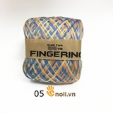 Sợi cotton bóng Fingering LOANG