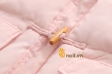 Cúc gỗ dài 2 lỗ 3cm trang trí (gói 10 cái)