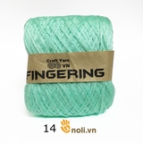 Sợi cotton bóng Fingering TRƠN