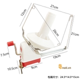 Máy quay len cao cấp A1 màu đỏ