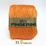 Sợi cotton bóng Fingering TRƠN