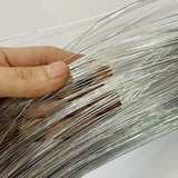 Kẽm xi làm hoa lá handmade 80cm (10 sợi)