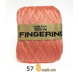 Sợi cotton bóng Fingering TRƠN