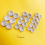 Cúc Gỗ Handmade With Love (gói 10 cái)