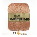 Sợi cotton bóng Fingering TRƠN