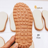 Đế giày chống trơn trượt có kèm lót cho bé