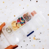 Hộp nhựa 10 ngăn đựng phụ kiện, đồ handmade