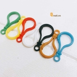 Móc khóa nhựa treo thú bông (gói 10 cái)