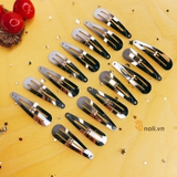 Kẹp tách giọt nước bạc (gói 10 cái)