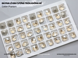 Đá pha lê kim cương tròn chóp nhọn cao cấp không đế 10mm