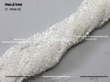 Dây pha lê thoi 3mm (125 hạt/dây)