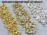 Túi 6 chiếc Khóa định vị dây thép vòng tay/vòng cổ