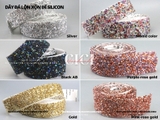 Dây đá lộn xộn đế silicon (bóc-dán)