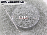 Cườm mờ frosted 2mm