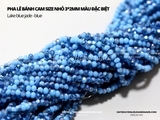 Dây Pha lê bánh cam size nhỏ 3*2mm màu hiếm