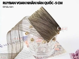 Ruy băng Voan Nhăn 5cm