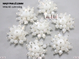 Nhụy pha lê chùm cỡ 2.5cm 1.5cm